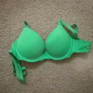 Victoria's Secret PINK Green Push-Up Bra